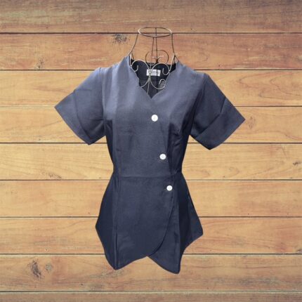 Delantal azul marino princesa